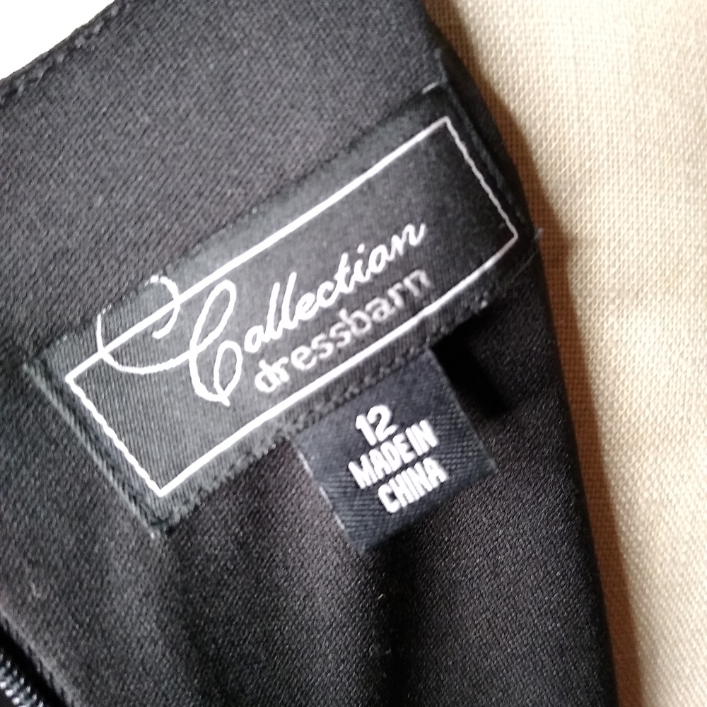 DressBarn Collection Black Dress 12 - Picture 3 of 5